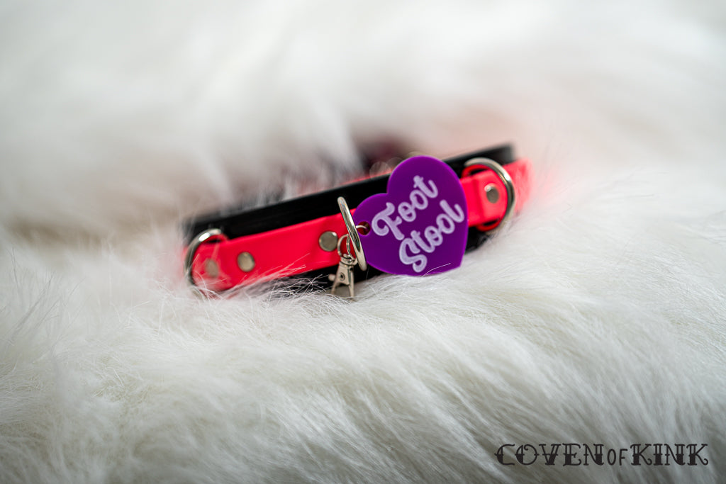 Foot Stool Collar Tag