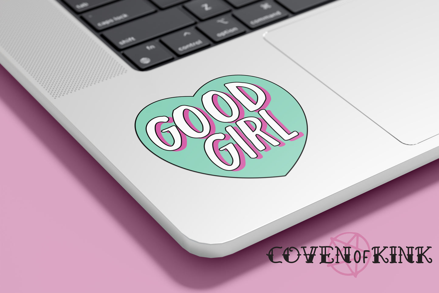 Good Girl Candy Heart Sticker