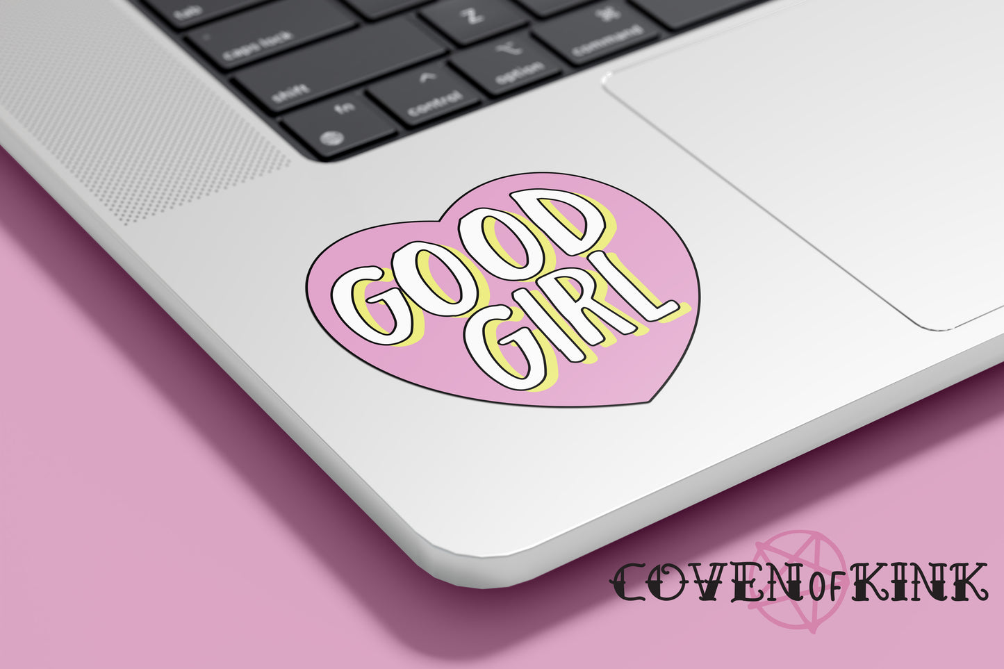 Good Girl Candy Heart Sticker