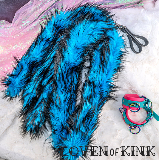Electric Sway Weighted Faux Fur Flogger