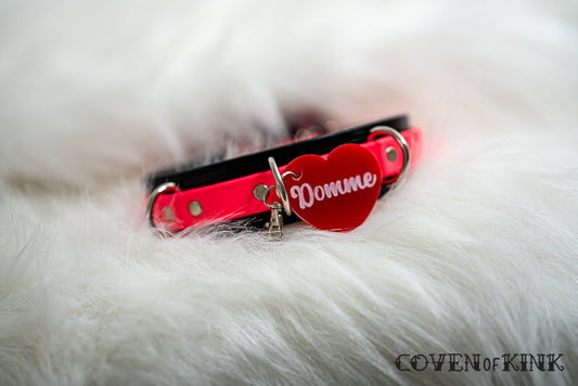 Domme Collar Tag