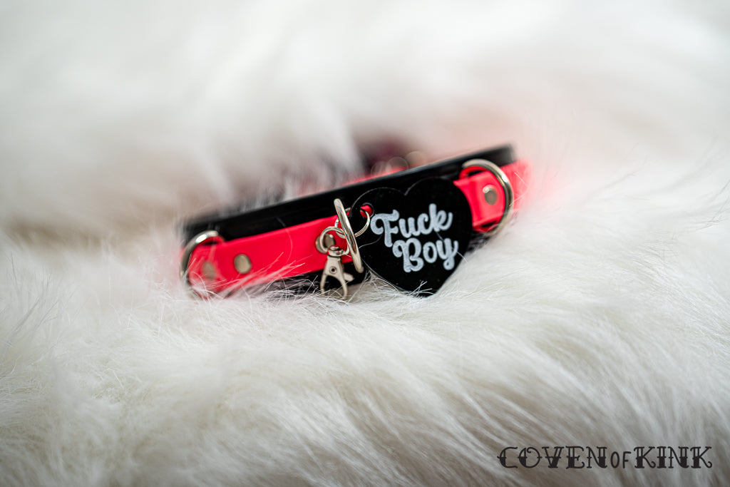 Fuck Boy Collar Tag