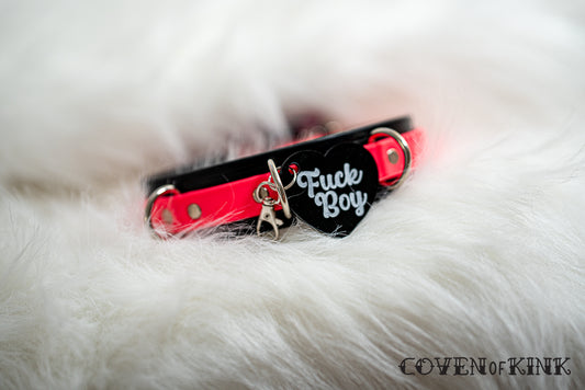 Fuck Boy Collar Tag