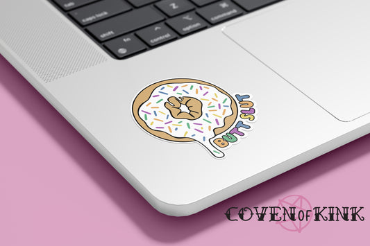 Butt Slut Creamy Donut Sticker